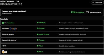 Site verificado e verdadeiro:9464com